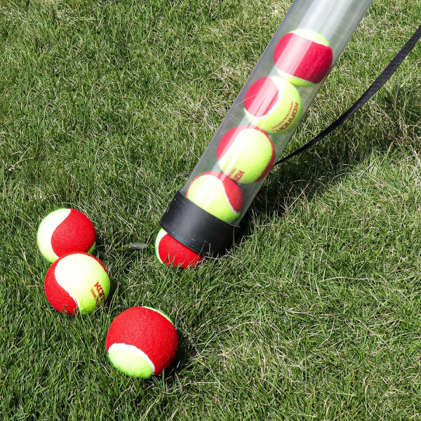 Pickleball Balls eller Tennis Ball Picker Hopper Tube för 15 bollar med axelrem 94.5CM