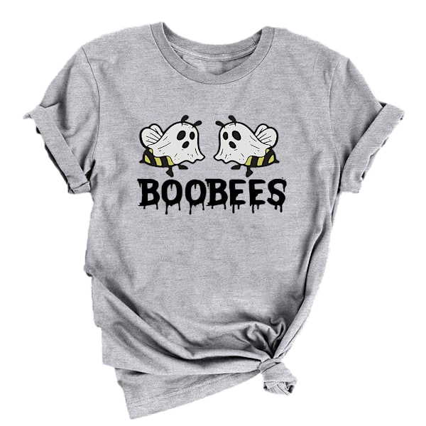 Boo Bees Hauska Pari-Halloween-asu Aikuisille Gray M