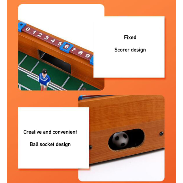 Minifotbollsbord, bordsfotboll för barn green