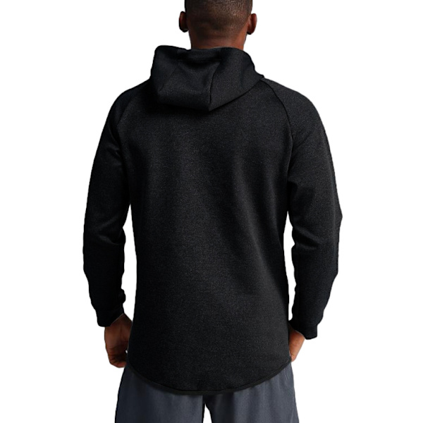 Lättvikts Hoodie med Full Zip för Män - Solskydd för Utomhus Black M