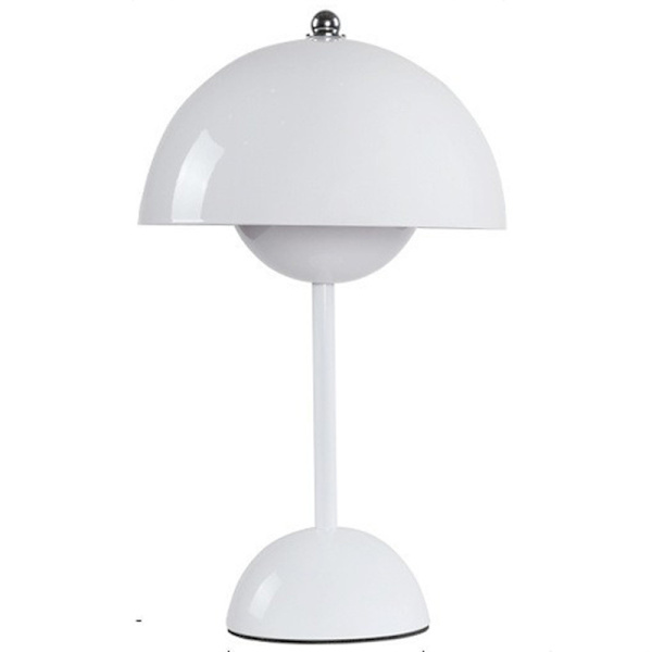 Dæmpbar Ledningsfri Bordlampe 3-vejs Ledningsfri Lampe Til Læsning, Natlys White