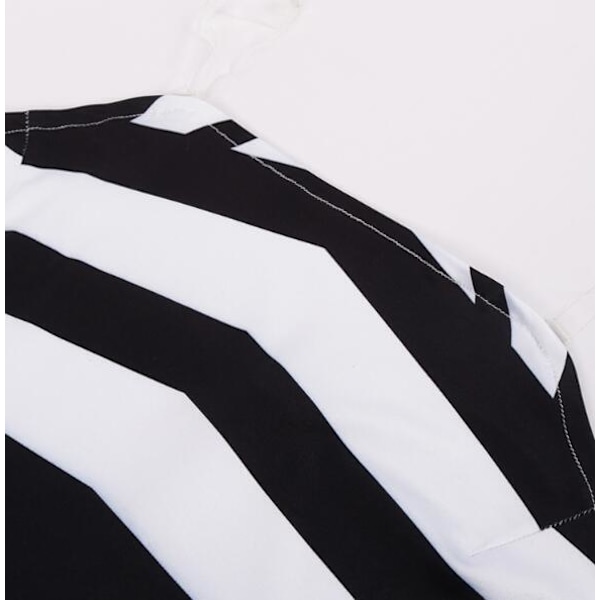 Barbie Cosplay Kläder för Kvinnor - Fullt Set för Vuxna Pinstripe XL