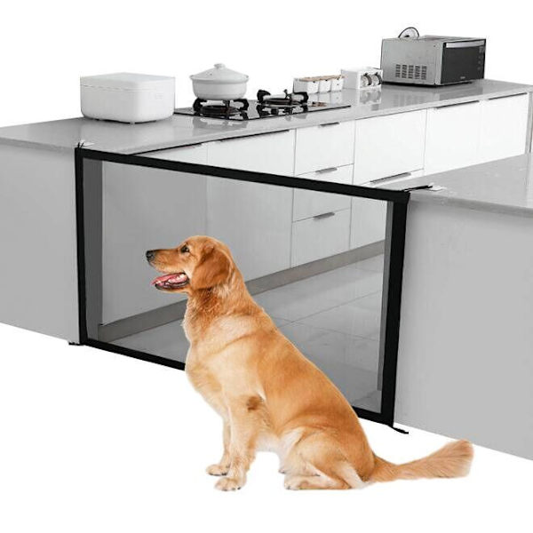 Bærbar Foldbar Pet Barriere Sikkerhedsbeskyttelse Gærde 1.8*78CM