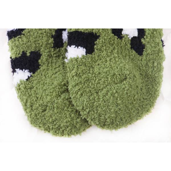 5 par Dam Varma Mjuka Plyschtofflorstrumpor Vinter Fluffig Mikrofiber Crewstrumpor