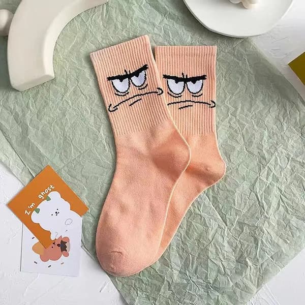 5 Paris Anime Patrick Star Sokker - Søde Tegneserie Sokker til Studerende