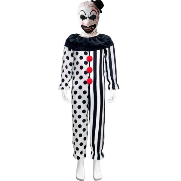 Halloween barn Jumpsuit Clown Cosplay kostym set Style3 150