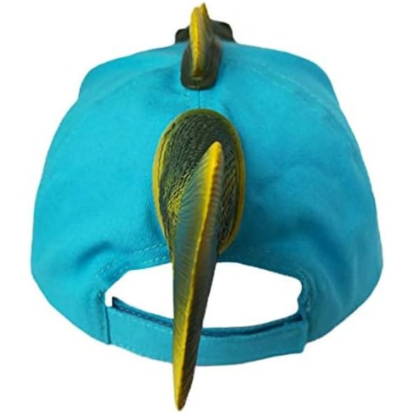 Hård dinosauriebarnsolskydd Casual Baseball Justerbar cap Blue