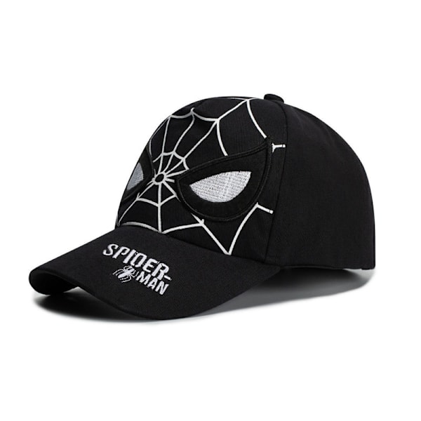 Spiderman Baseballcaps for Gutter med Justerbar Stropp Black 1