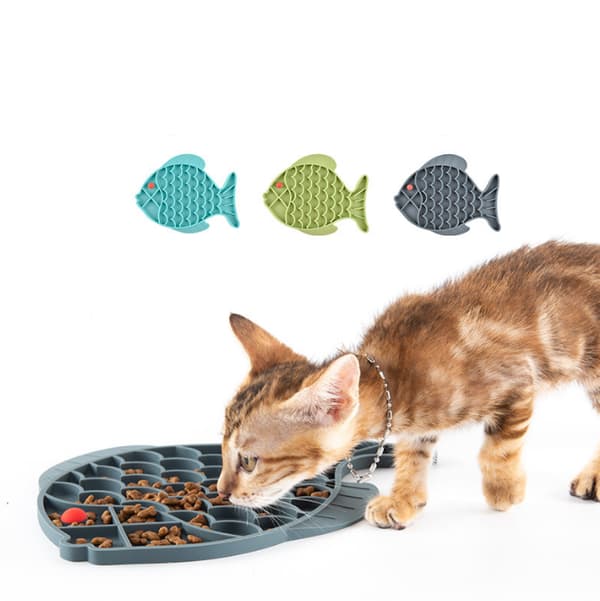 Slow Feeding Mat, Slow Feeder Hundskålar green