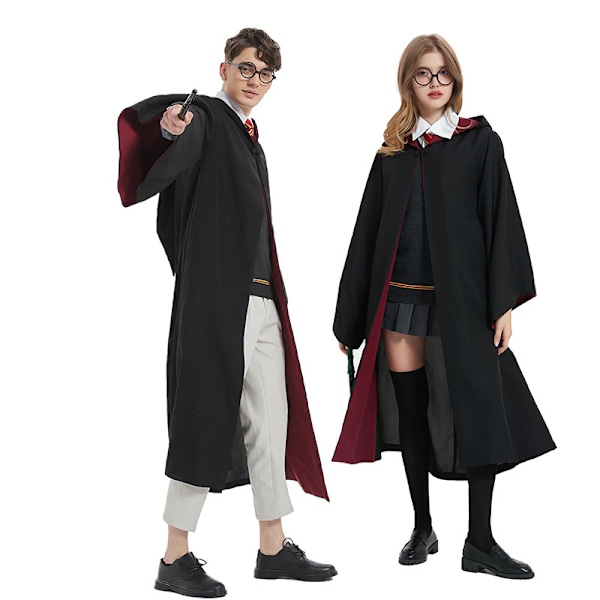 Harry Potter Kappe, Trylleverden Hogwarts Hustema Kappe Red M
