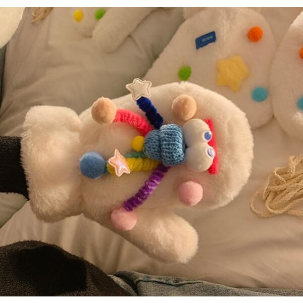 Vinterplushy Handskar med Vaddering för Kvinnor Style 2