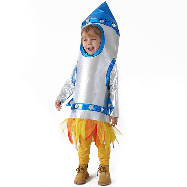 Halloween-kostume til børn: Rumraket XL