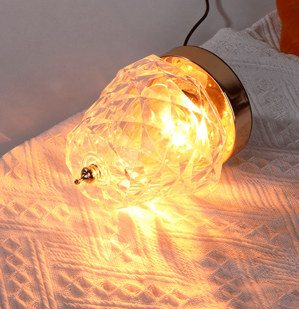 Touch Control Rose Crystal bordslampa