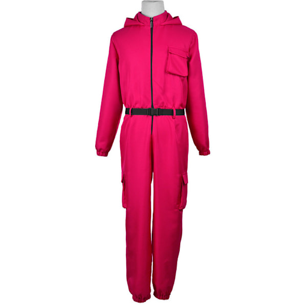 Squid Game Voksen Trekant Vagts Jumpsuit XL