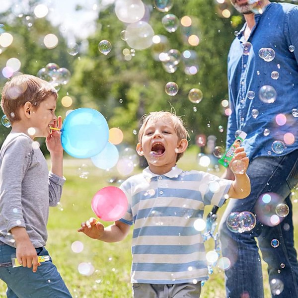 10 st stora bubbelballonger i plast