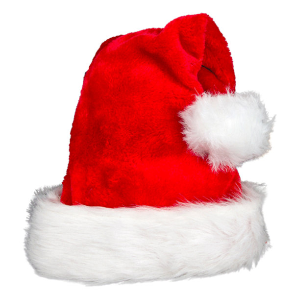 Julemandshue med tyk pels til jul ADULT