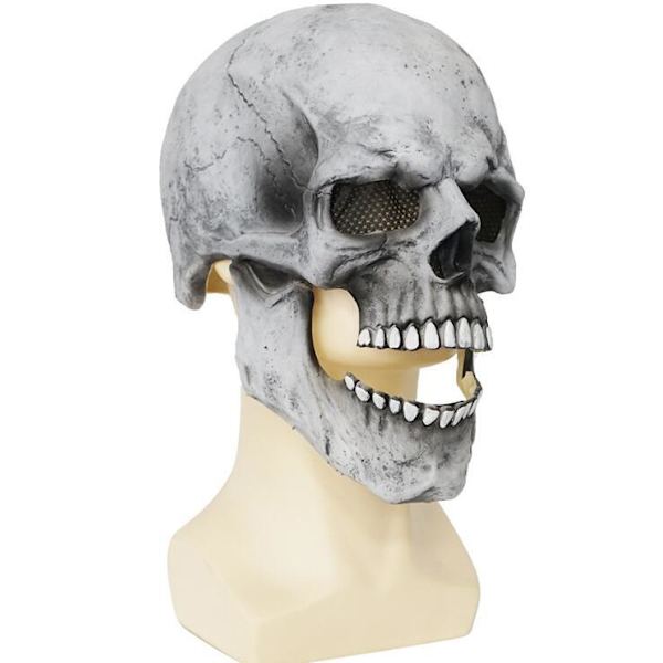 Halloween Aktivitetsmun Skelett Latexmasker Style1