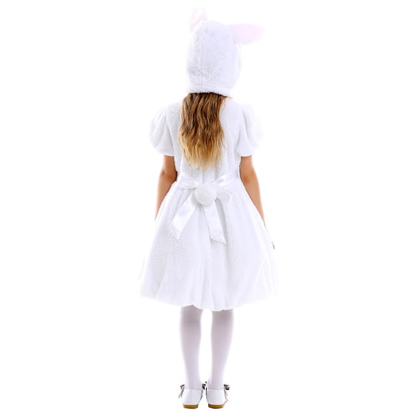 Påskharen Cosplay Klänning för barn Red 140-150cm