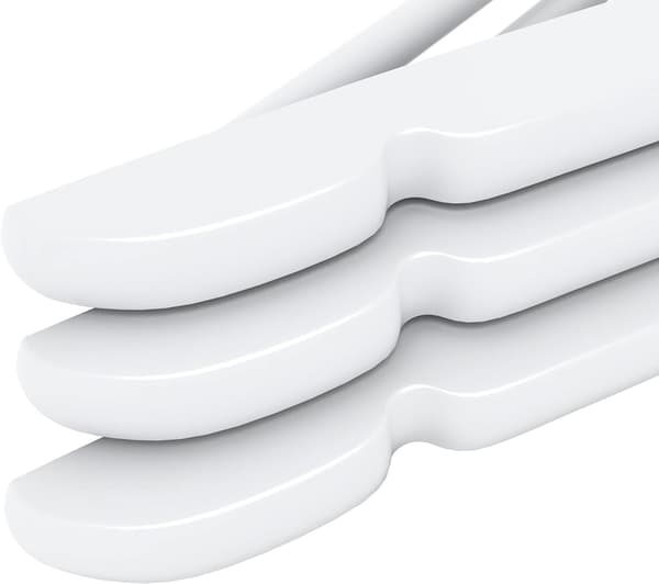 10-pack Hållbara Tunna Klädhängare White