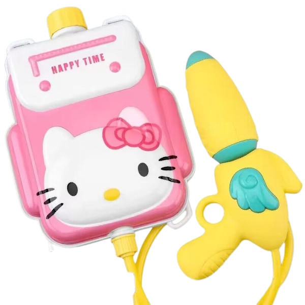 Söta djur Ryggsäck Vattenpistol för barn Pink Cat