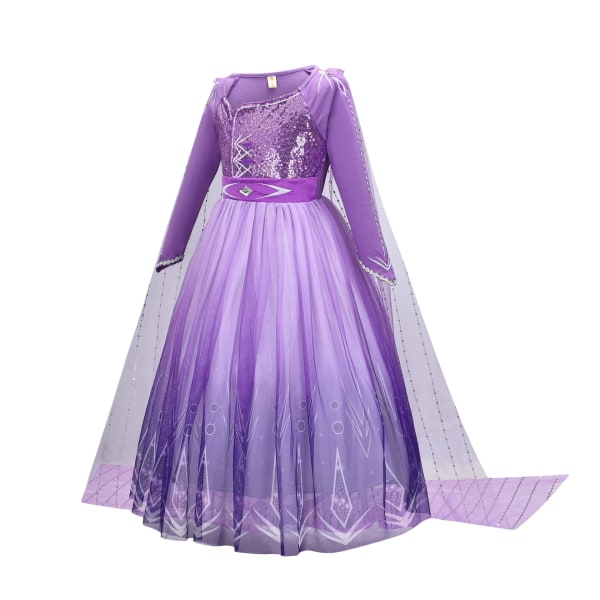 Princess Dress for Girls Dress Up för Carnival Cosplay kostym 100cm
