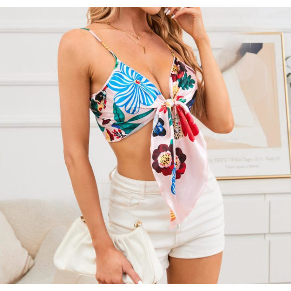 Printed väst Casual Camisole l