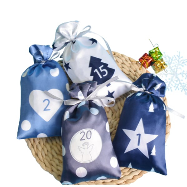 Adventskalender för Fyllning, 24 Adventskalendrar Style3