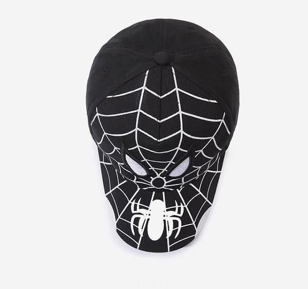 Spider-Man 3D Drenge Hat, Udendørs Afslappet Solhat black