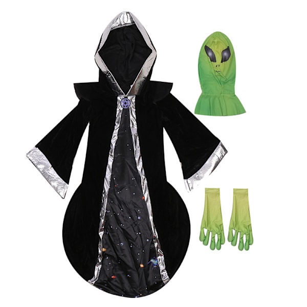 Alien-asu lapsille - Hauska Halloween-huppari S