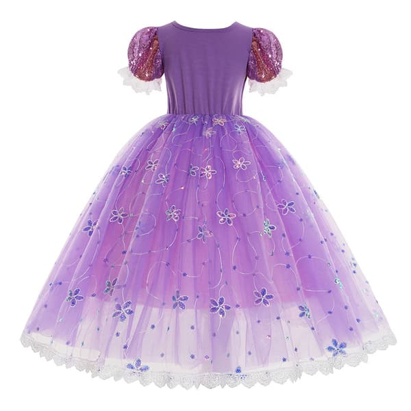 Prinsessklänningar för flickor, Halloween-kostymer 120cm