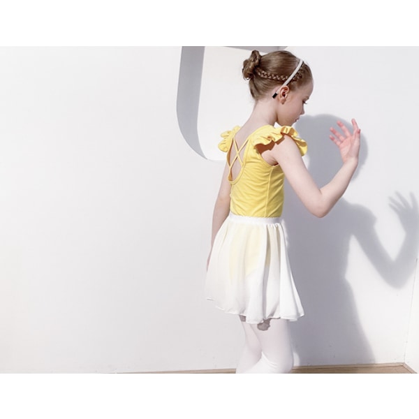 Ärmlös set för barn yellow 160