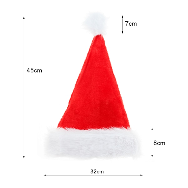 2-pack julhatt tomtehattar