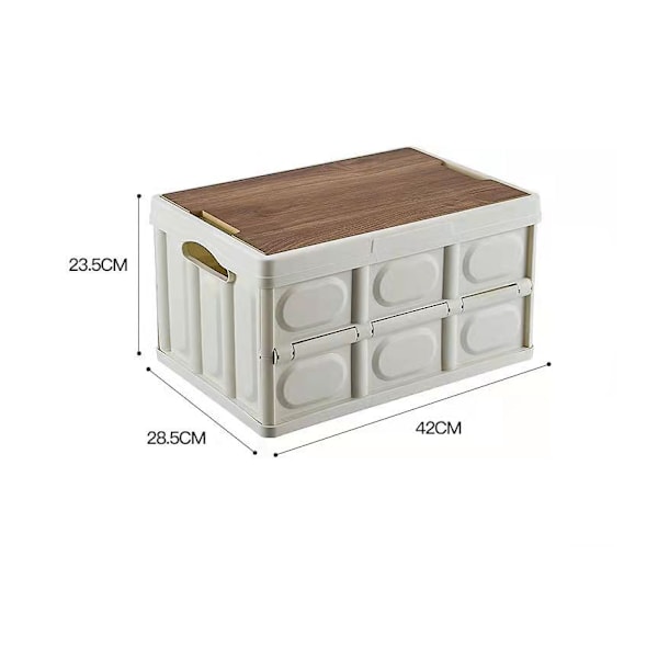 Trunk Organizer för campingutrustning för picknick Army Green 42*39*23cm