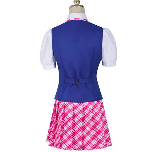 Barbie Cosplay Kläder för Kvinnor - Fullt Set för Vuxna Blue M