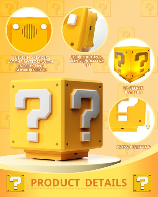 Super Bros Toys Illusion Natlys til Børn