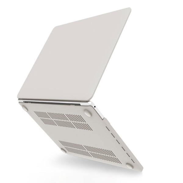 Skyddande Hård Plastskal för MacBook Grey 2022 air13