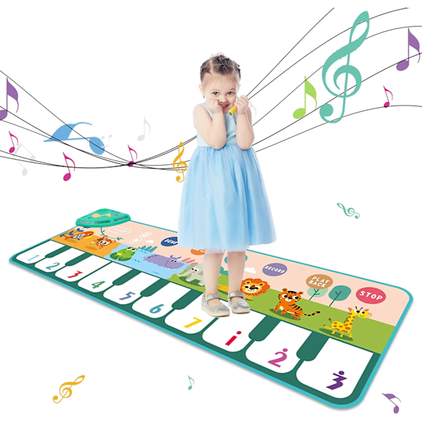 Kids Musical Piano Mats Musik Dans Lekmatta G