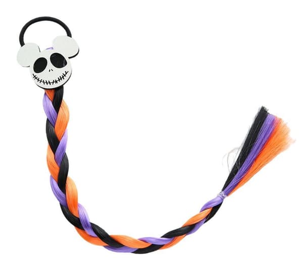 7 st Halloween-peruker med flätor för damer - Vridna flätor 35CM