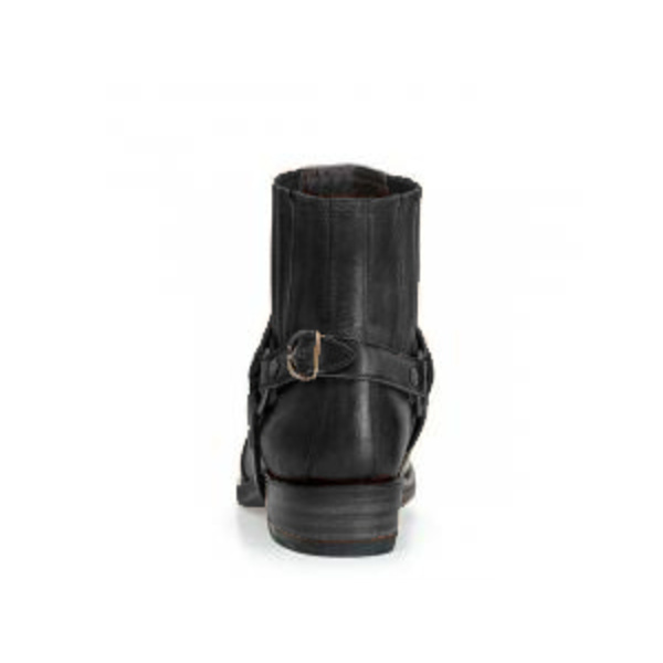 Western Støvler til Mænd Vintage Broderet Støvler Black 44