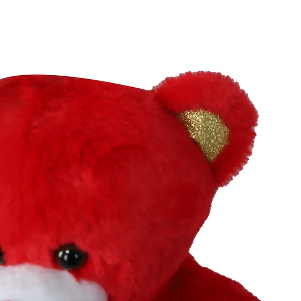 Alla hjärtans dag-presenter, Plyschdjur Teddybjörn Present Red 50cm