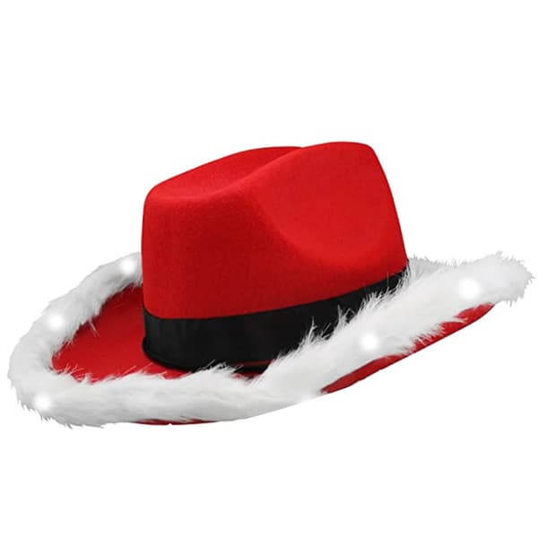 Roliga festhattar Tomtehattar，Cowboytomtehatt