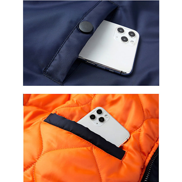 Miesten Paksu Vuorattu Talvi- ja Syysjakku Green XL
