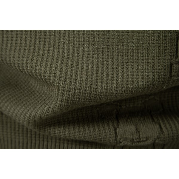 Hettegenser for menn, strikket, tynn passform, lett, avslappet, vridd mønster, kabelstrikket, pullover Green XL