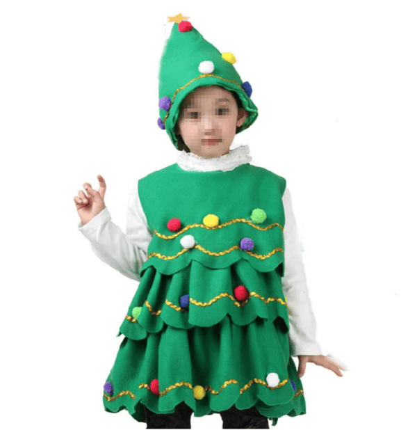 Tillbehör för barnens julgransdräkter 130cm