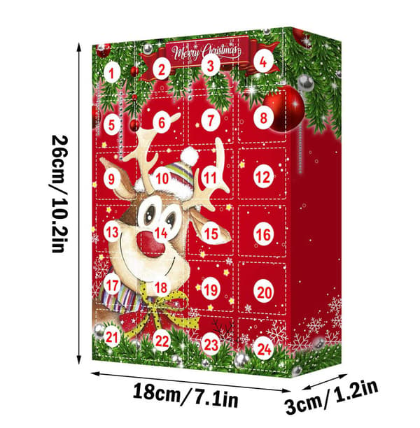 Julkalender 2023, 24 Dagar av Julkalendrar C