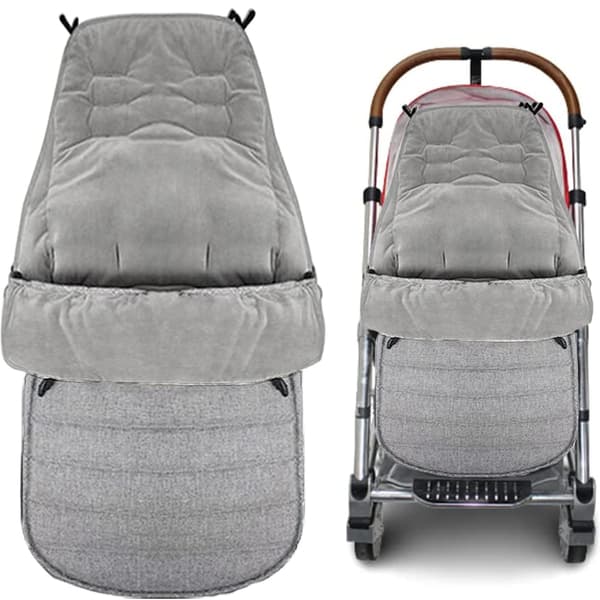 Vintervarm Barnevognsorganiserings-sovepose Gray