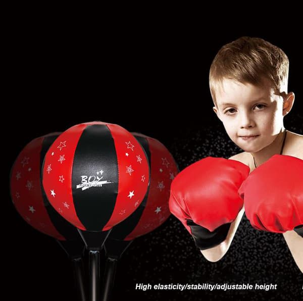 Boxningssäck och boxhandskar set för barn Suitable for ages 3 to 8
