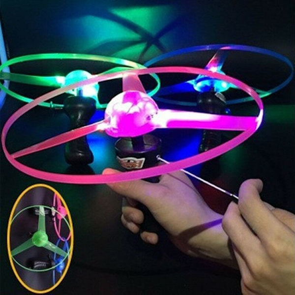 Flygande Disc-Leksak, 3 Slungor 3 Diskar, Helikopter-Leksak