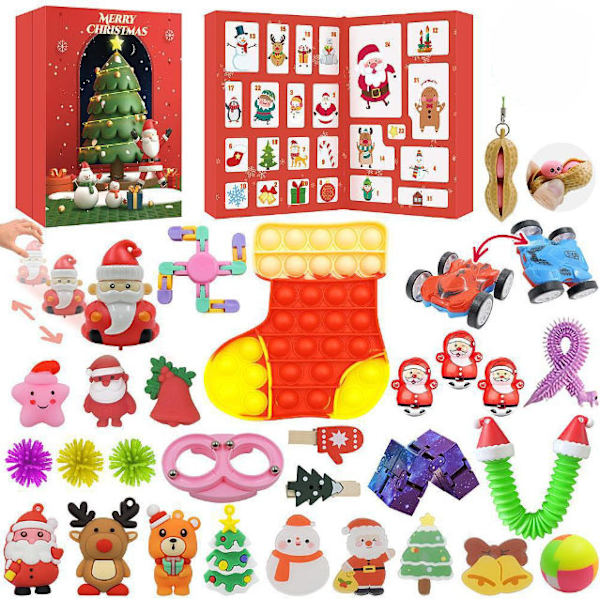 Halloween Julkalender med Nedräkning, Återfyllningsbar Julkalender C