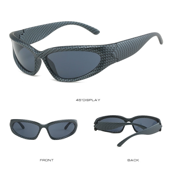 Polariserade solglasögon för kvinnor, premium modesolglasögon grey